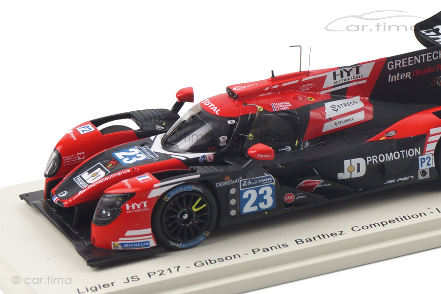 Ligier JS P217 24h Le Mans 2017 Barthez/Buret/Berthon Spark 1:43 S5810