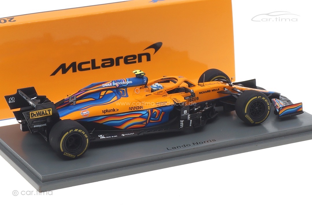 McLaren MCL35M GP Abu Dhabi 2021 Lando Norris Spark 1:43 S7855