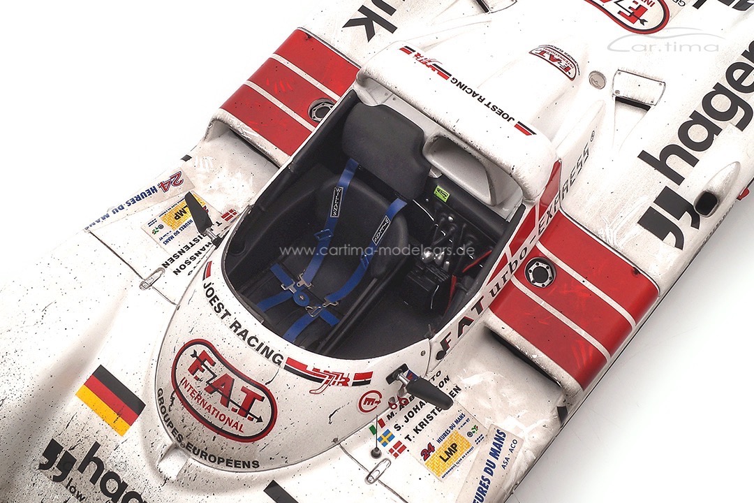 TWR-Porsche WSC Winner 24h Le Mans 1997 car.tima FINISH LINE by Jochen Kieslich 1:18