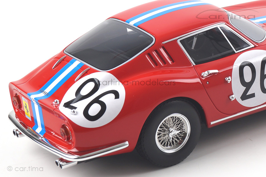 Ferrari 275 GTB 24h Le Mans 1966 Biscaldi/de Bourbon-Parme CMR 1:18 CMR037 Ferrari 275 GTB 24h Le Mans 1966 Biscaldi/de Bourbon-Parme CMR 1:18 CMR037