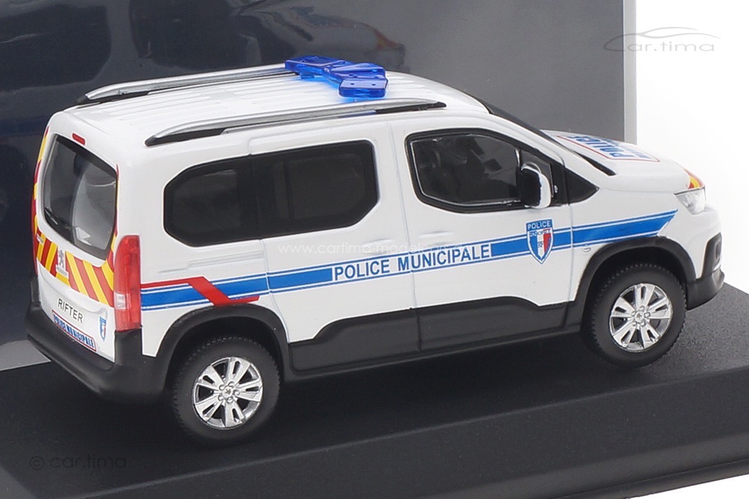 Peugeot Rifter 2019 Police Municipale weiß/rot/gelb Norev 1:43 479067 Peugeot Rifter 2019 Police Municipale weiß/rot/gelb Norev 1:43 479067
