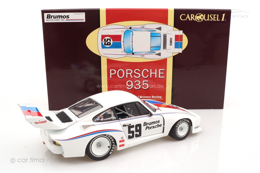 Porsche 935 IMSA GT Champion 1979 Brumos Racing Peter Gregg Carousel 1:18 5101