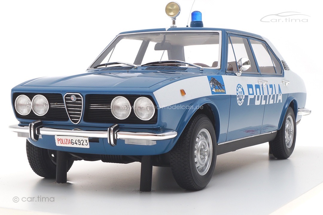 Alfa Romeo Alfetta 1800 Polizia TSM 1:18 TSM141833R Alfa Romeo Alfetta 1800 Polizia TSM 1:18 TSM141833R
