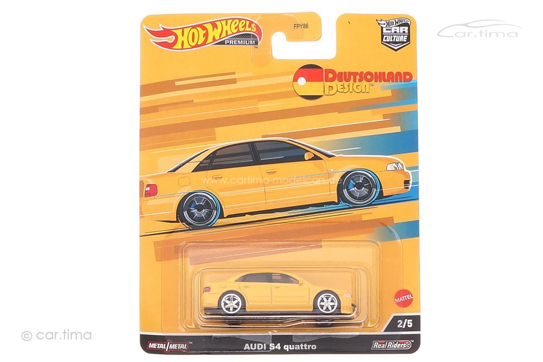 Audi S4 quattro Deutschland Design 2022 2/5 Hot Wheels 1:64 FPY86-HCJ95