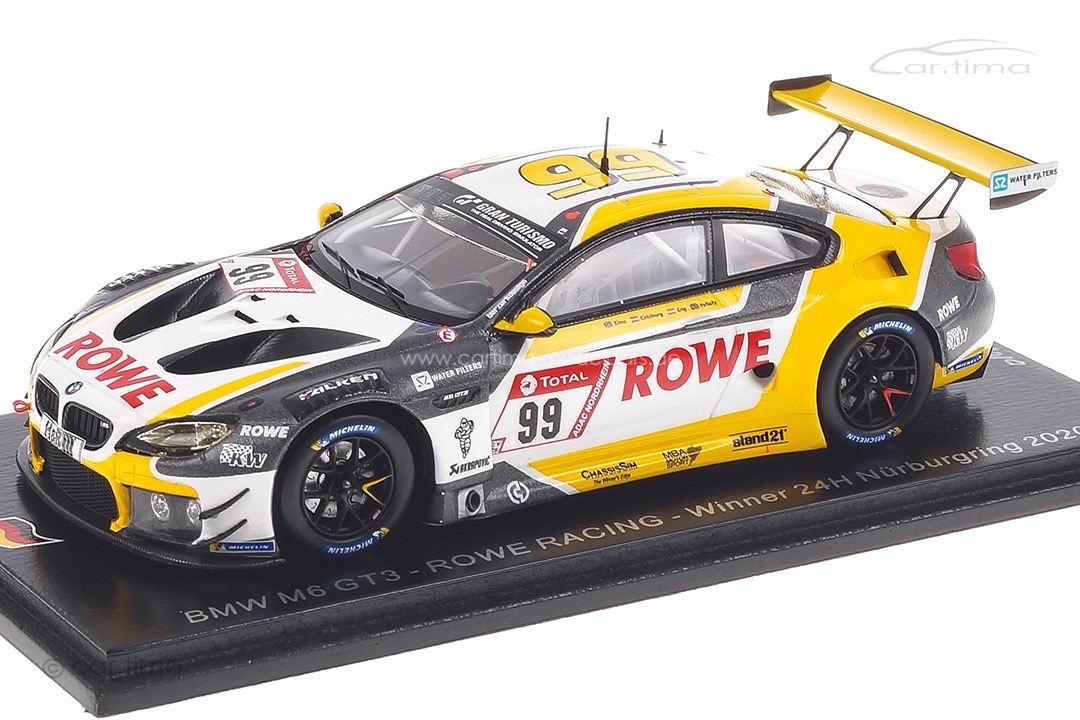 BMW M6 GT3 Winner 24h Nürburgring 2020 Catsburg/Sims/Yelloly Spark 1:43 SG680 BMW M6 GT3 Winner 24h Nürburgring 2020 Catsburg/Sims/Yelloly Spark 1:43 SG680