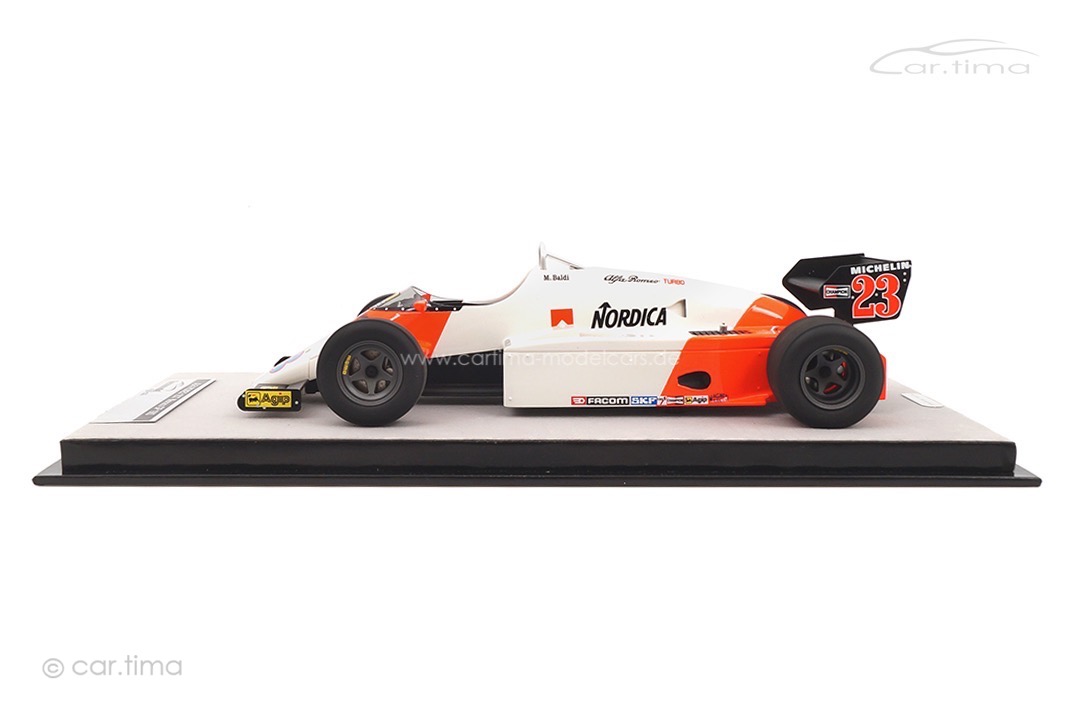 Alfa Romeo F1 183T GP Monaco 1983 Mauro Baldi Tecnomodel 1:18 TM18-230C