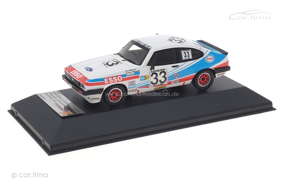 Ford Capri III 3.0S 24h Spa 1981 Buncombe/Clark/Woodman Premium X 1:43 PR0011 Ford Capri III 3.0S 24h Spa 1981 Buncombe/Clark/Woodman Premium X 1:43 PR0011