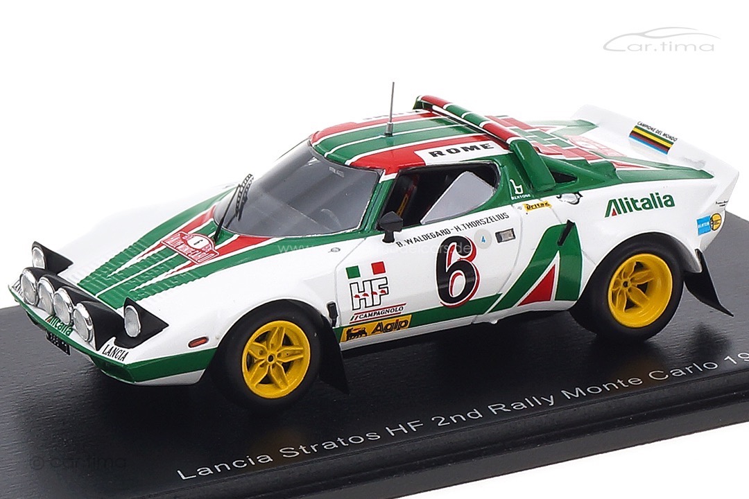 Lancia Stratos HF Rally Monte Carlo 1976 Waldegard/Thorszelius Spark 1:43 S9083