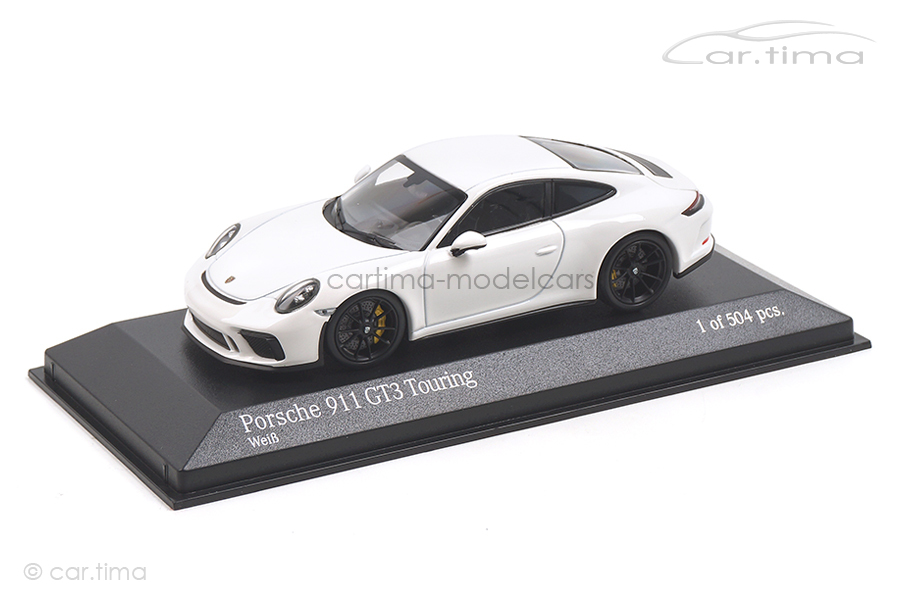 Porsche 911 (991 II) GT3 Touring weiß Minichamps 1:43 410067420 Porsche 911 (991 II) GT3 Touring weiß Minichamps 1:43 410067420