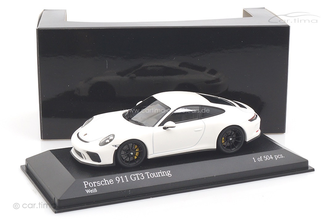 Porsche 911 (991 II) GT3 Touring weiß Minichamps 1:43 410067420