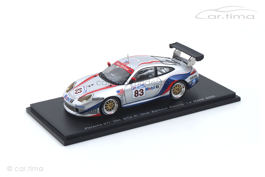 Porsche 911 (996) GT3 R 24h Le Mans 2000 Luhr/Müller/Wollek Spark 1:43 S5525