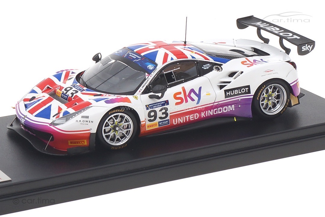 Ferrari 488 GT3 Vallelunga 2019 Froggatt/Haigh Looksmart 1:43 LSRC079 Ferrari 488 GT3 Vallelunga 2019 Froggatt/Haigh Looksmart 1:43 LSRC079