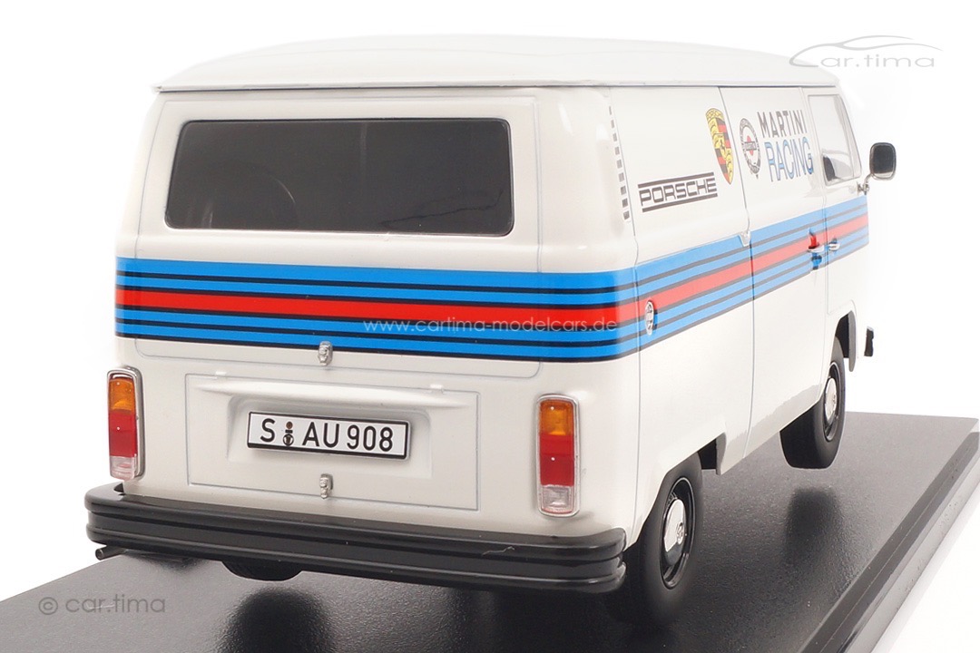 VW T2b Porsche Renndienst Martini Racing weiß KK Scale 1:18 KKDC181414