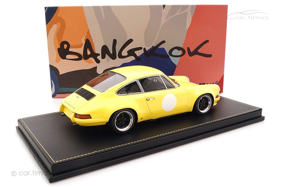 Porsche 911 ST Hellgelb 52outlaw in Echtaluminium car.tima CUSTOMIZED 1:18