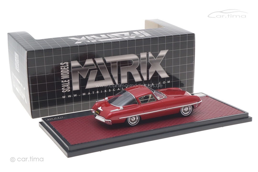 Ford Cougar 406 Concept 1962 rot Matrix 1:43 MX40603-062 Ford Cougar 406 Concept 1962 rot Matrix 1:43 MX40603-062
