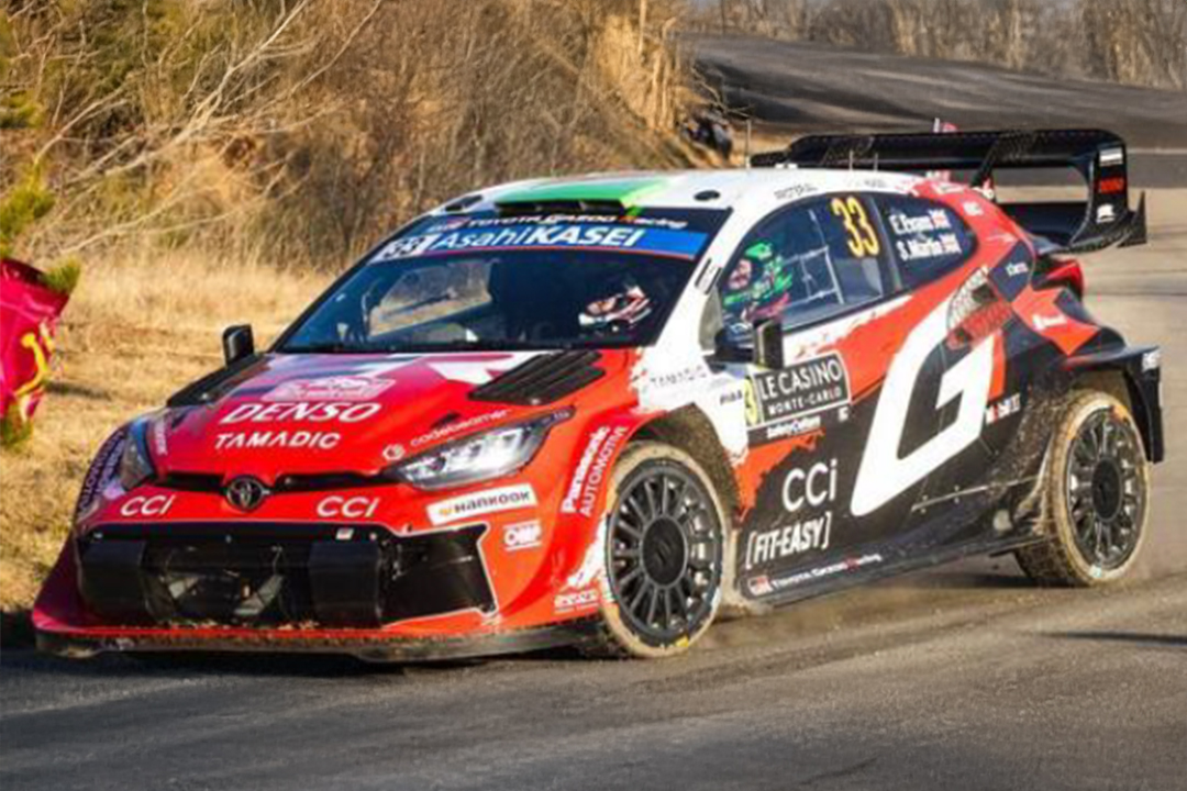 Toyota GR Yaris Rally1 2nd Rallye Monte Carlo 2026 Evans/Martin Spark 1:43 S6913