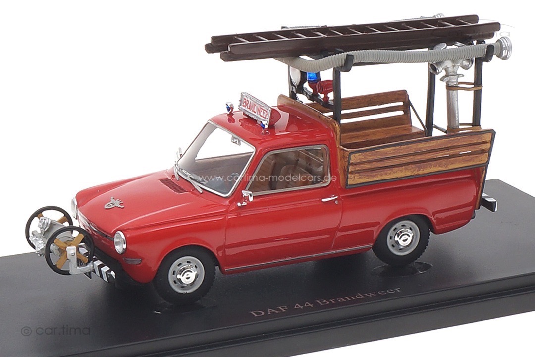 DAF 44 Brandweer 1971 rot autocult 1:43 12015 DAF 44 Brandweer 1971 rot autocult 1:43 12015