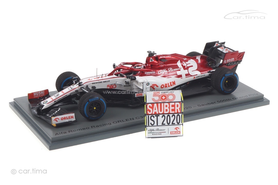 Alfa Romeo Racing C39 GP Türkei 2020 Kimi Räikkönen Spark 1:43 S6492 Alfa Romeo Racing C39 GP Türkei 2020 Kimi Räikkönen Spark 1:43 S6492