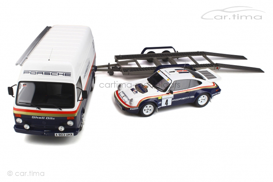 Set Rothmans Porsche 911 SC/VW LT35 Winner 1000 Pistes 1984 Ottomobile 1:18 OT331 Set Rothmans Porsche 911 SC/VW LT35 Winner 1000 Pistes 1984 Ottomobile 1:18 OT331