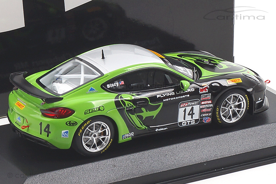 Porsche Cayman GT4 MR World Challenge 2017 Nate Stacy Minichamps 1:43 437171614 Porsche Cayman GT4 MR World Challenge 2017 Nate Stacy Minichamps 1:43 437171614