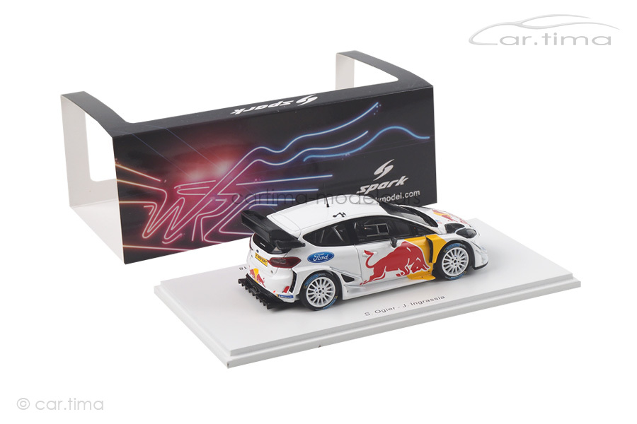 Ford Fiesta WRC Test Rallye Monte Carlo 2018 Ogier/Ingrassia Spark 1:43 S5172