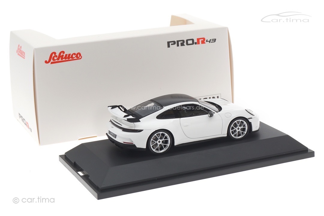 Porsche 911 (992) GT3 weiß Schuco 1:43 450919100 Porsche 911 (992) GT3 weiß Schuco 1:43 450919100