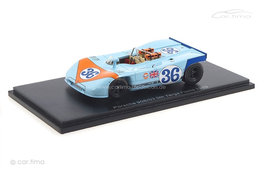 Porsche 908/03 Targa Florio 1970 Attwood/Waldegard Spark 1:43 S4625 Porsche 908/03 Targa Florio 1970 Attwood/Waldegard Spark 1:43 S4625