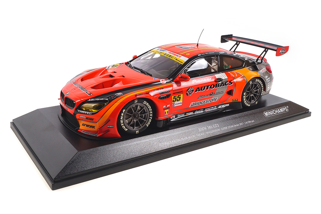 BMW M6 GT3 Super GT300 2017 Takagi/Walkinshaw Minichamps 1:18 155172655 BMW M6 GT3 Super GT300 2017 Takagi/Walkinshaw Minichamps 1:18 155172655