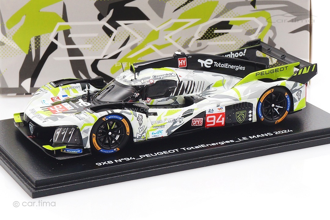 Peugeot 9X8 24h Le Mans 2024 Di Resta/Duval/Vandoorne Spark 1:43 S9127