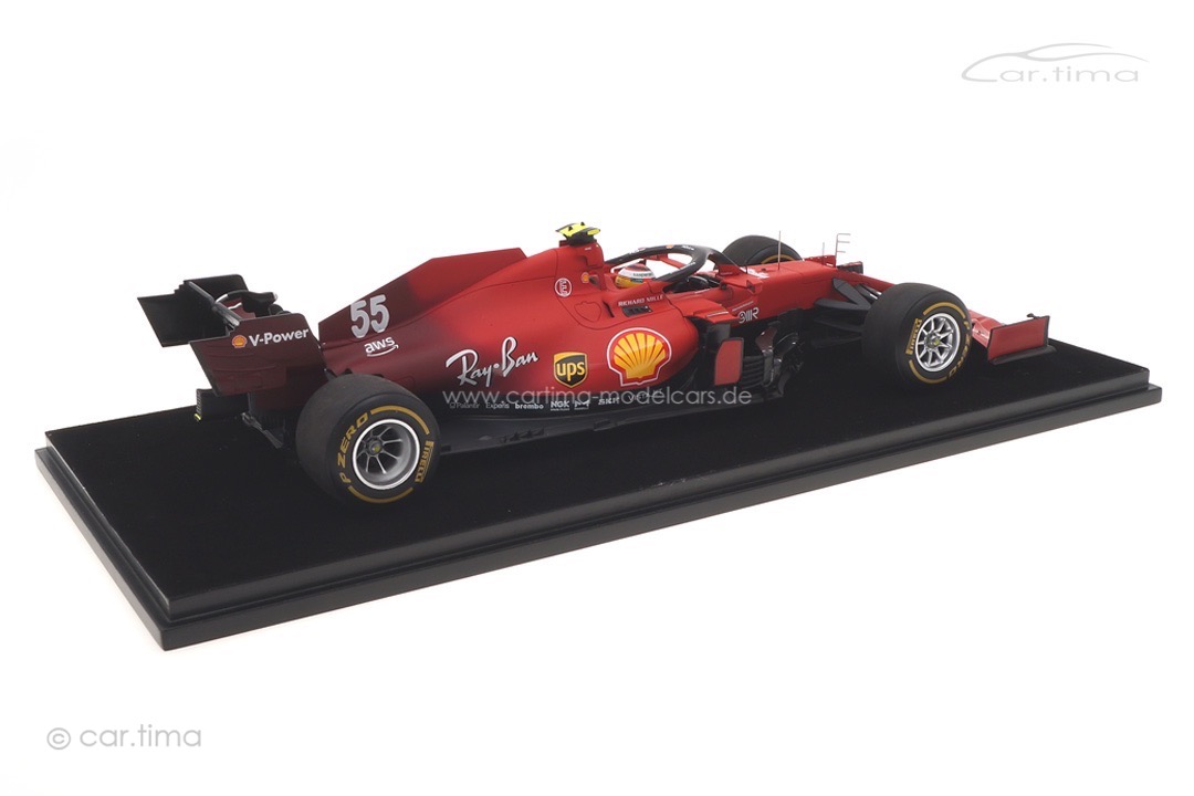 Ferrari SF21 GP Großbritannien 2021 Carlos Sainz Jr. Looksmart 1:18 LS18F1039