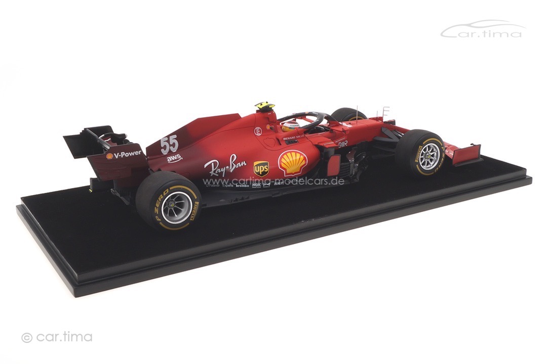 Ferrari SF21 GP Großbritannien 2021 Carlos Sainz Jr. Looksmart 1:18 LS18F1039 Ferrari SF21 GP Großbritannien 2021 Carlos Sainz Jr. Looksmart 1:18 LS18F1039