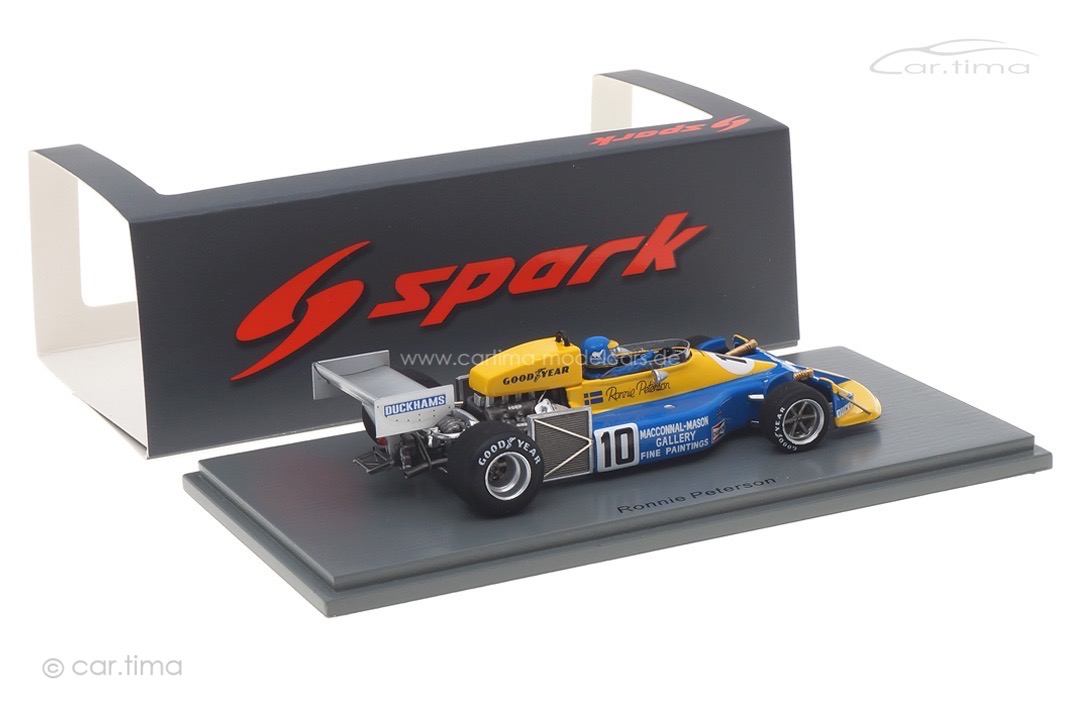 March 761 GP Großbritannien 1976 Ronnie Peterson Spark 1:43 S7270