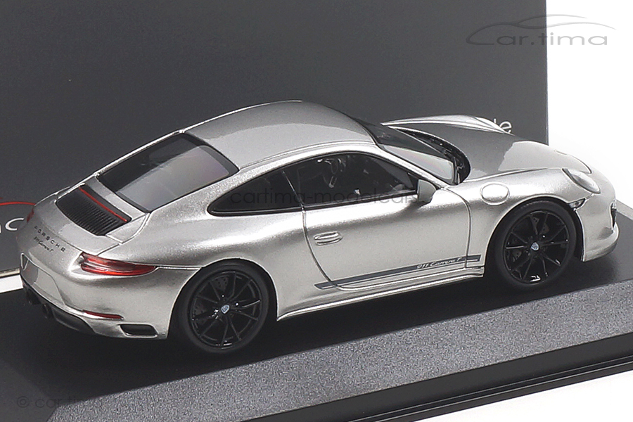 Porsche 911 (991 II) Carrera T GT-silber/Rad schwarz Minichamps 1:43 CA04319004B