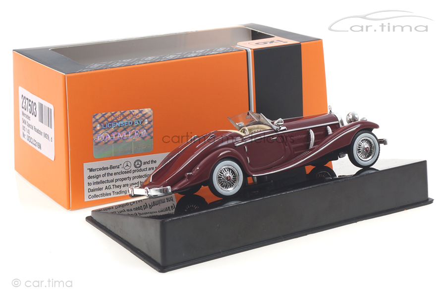 Mercedes-Benz 540K Spezial Roadster (W29) 1936 dunkelrot IXO 1:43 CLC316N Mercedes-Benz 540K Spezial Roadster (W29) 1936 dunkelrot IXO 1:43 CLC316N