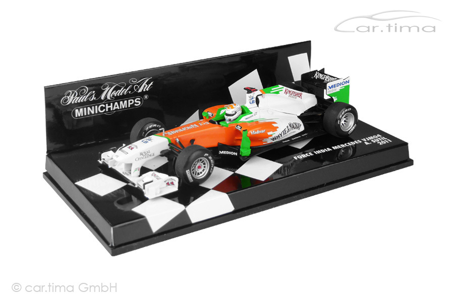 Force India Mercedes VJM03 Adrian Sutil 2010 Minichamps 1:43 410110014