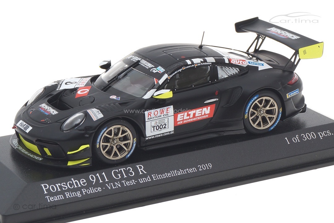 Porsche 911 (991 II) GT3 R Testfahrten VLN2 Nürburgring 2019 Iron Force Minichamps 1:43 413196002
