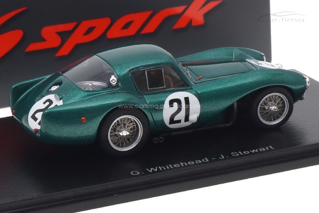 Aston Martin DB3 S 24h Le Mans 1954 Whitehead/Stewart Spark 1:43 S2436 Aston Martin DB3 S 24h Le Mans 1954 Whitehead/Stewart Spark 1:43 S2436