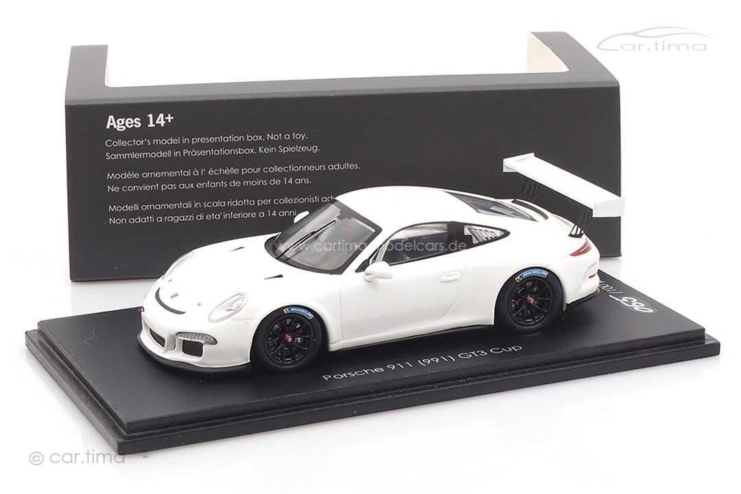 Porsche 911 (991) GT3 Cup 9 Jahre www.cartima.de Spark car.tima CUSTOMIZED 1:43