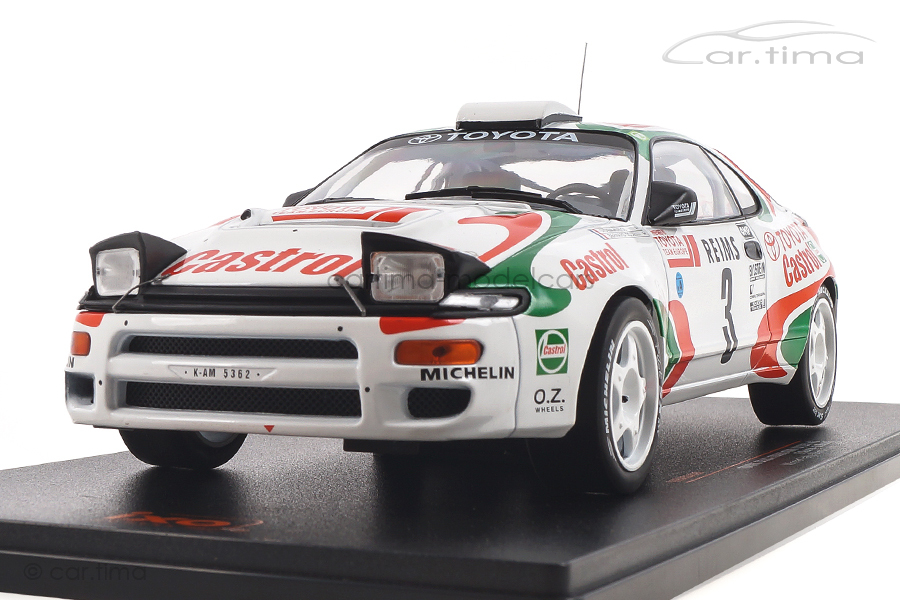 Toyota Celica ST185 Rallye Monte Carlo 1993 Auriol/Occelli IXO 1:18 18RMC041A Toyota Celica ST185 Rallye Monte Carlo 1993 Auriol/Occelli IXO 1:18 18RMC041A