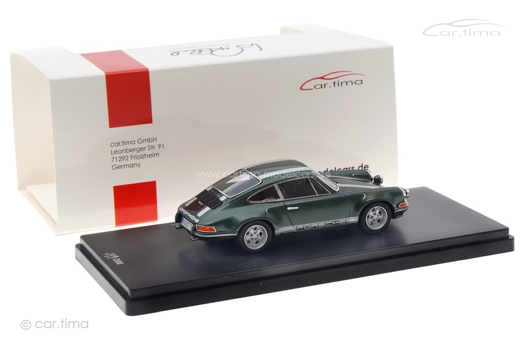 Porsche 911 ST Oakgrün Walter Röhrl Charity Collection car.tima 1:43 CAR04324001 Porsche 911 ST Oakgrün Walter Röhrl Charity Collection car.tima 1:43 CAR04324001