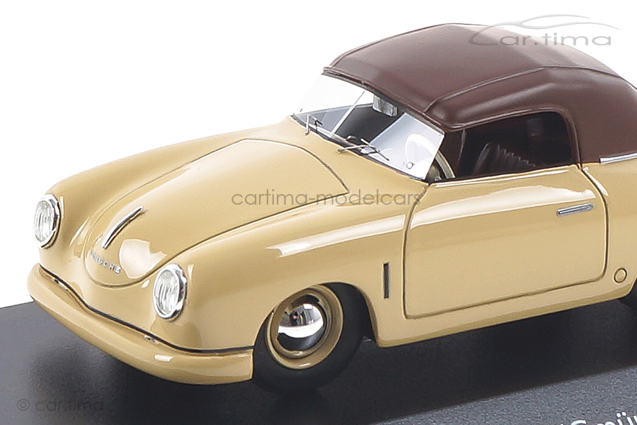 Porsche 356 Gmünd Cabriolet beige Schuco 1:43 450879700 Porsche 356 Gmünd Cabriolet beige Schuco 1:43 450879700