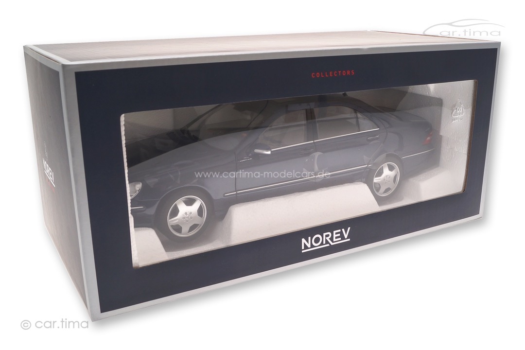 Mercedes-Benz S55 (W220) AMG 2000 blau met. Norev 1:18 183817 Mercedes-Benz S55 (W220) AMG 2000 blau met. Norev 1:18 183817