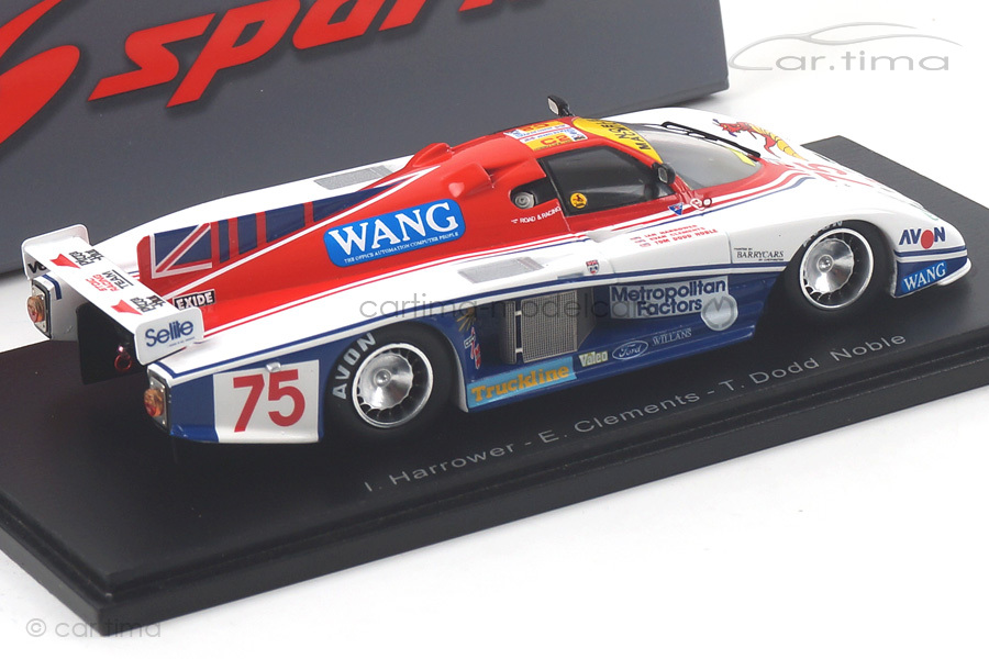 Gebhardt JC 843 24h Le Mans 1986 Harrower/Clements/Dodd Noble Spark 1:43 S4097 Gebhardt JC 843 24h Le Mans 1986 Harrower/Clements/Dodd Noble Spark 1:43 S4097
