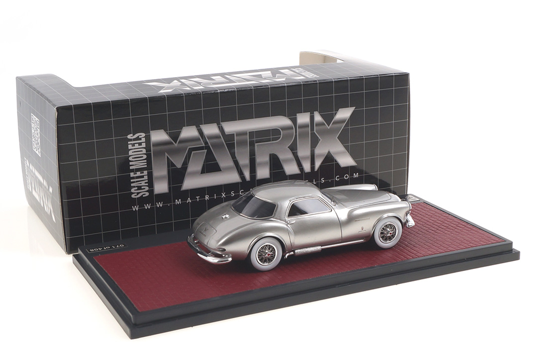DeSoto Adventurer 1 Ghia silber Matrix 1:43 MX50403-012 DeSoto Adventurer 1 Ghia silber Matrix 1:43 MX50403-012
