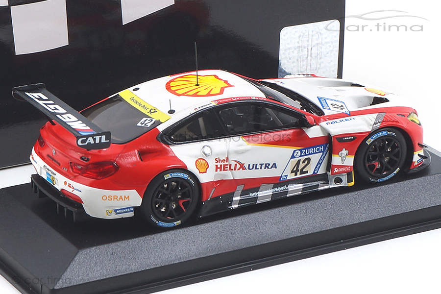 BMW M6 GT3 24h Nürburgring 2017 Wittmann/Blomqvist/Tomczyk Minichamps 1:43 437172642 BMW M6 GT3 24h Nürburgring 2017 Wittmann/Blomqvist/Tomczyk Minichamps 1:43 437172642