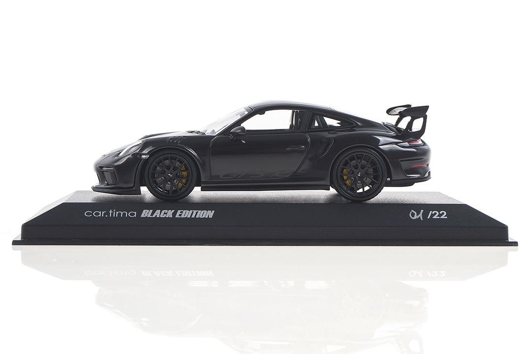 Porsche 911 (991 II) GT3 RS car.tima BLACK EDITION Minichamps car.tima CUSTOMIZED Porsche 911 (991 II) GT3 RS car.tima BLACK EDITION Minichamps car.tima CUSTOMIZED