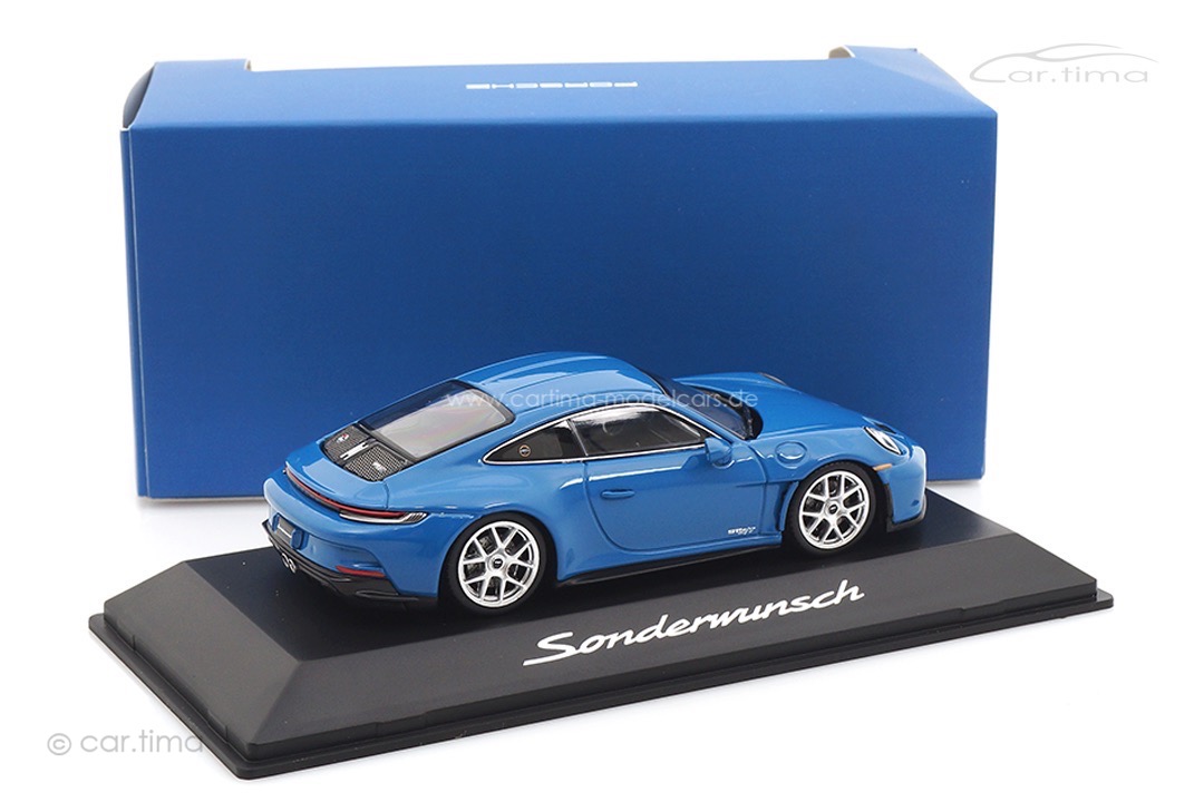 Porsche 911 (992) S/T Sonderwunsch Dani Blue Spark 1:43 WAP0204210T0ST
