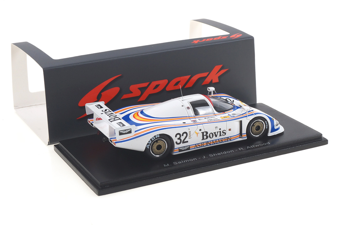 Aston Martin Nimrod C2B 24h Le Mans 1984 Salmon/Sheldon/Attwood Spark 1:43 S0565 Aston Martin Nimrod C2B 24h Le Mans 1984 Salmon/Sheldon/Attwood Spark 1:43 S0565
