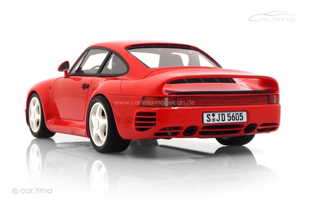 Porsche 959 Indischrot Originalsignatur Walter Röhrl car.tima 1:18 CAR01825028-SIG Porsche 959 Indischrot Originalsignatur Walter Röhrl car.tima 1:18 CAR01825028-SIG
