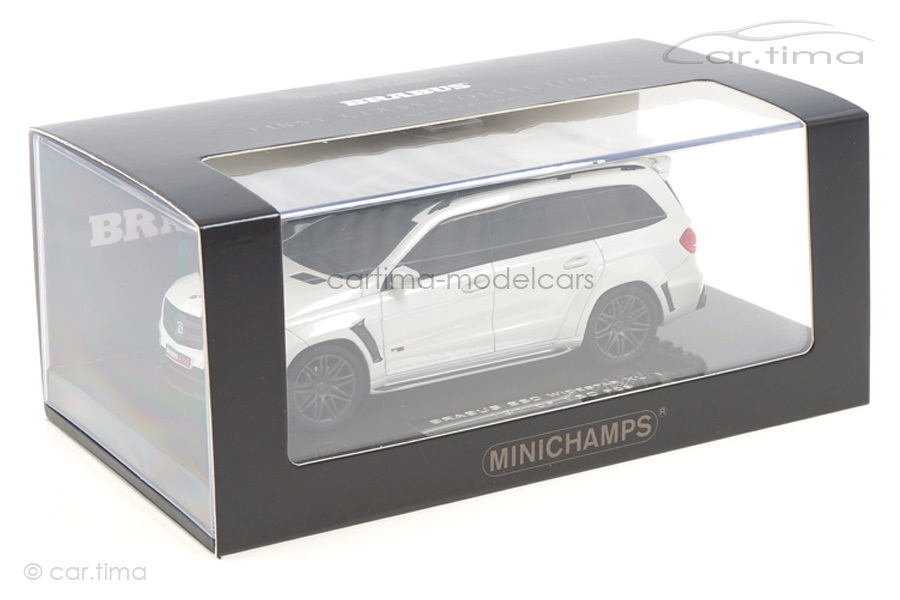 Brabus 850 Widestar XL Basis Mercedes-AMG GLS 63 weiß met. Minichamps 1:43 437037361 Brabus 850 Widestar XL Basis Mercedes-AMG GLS 63 weiß met. Minichamps 1:43 437037361